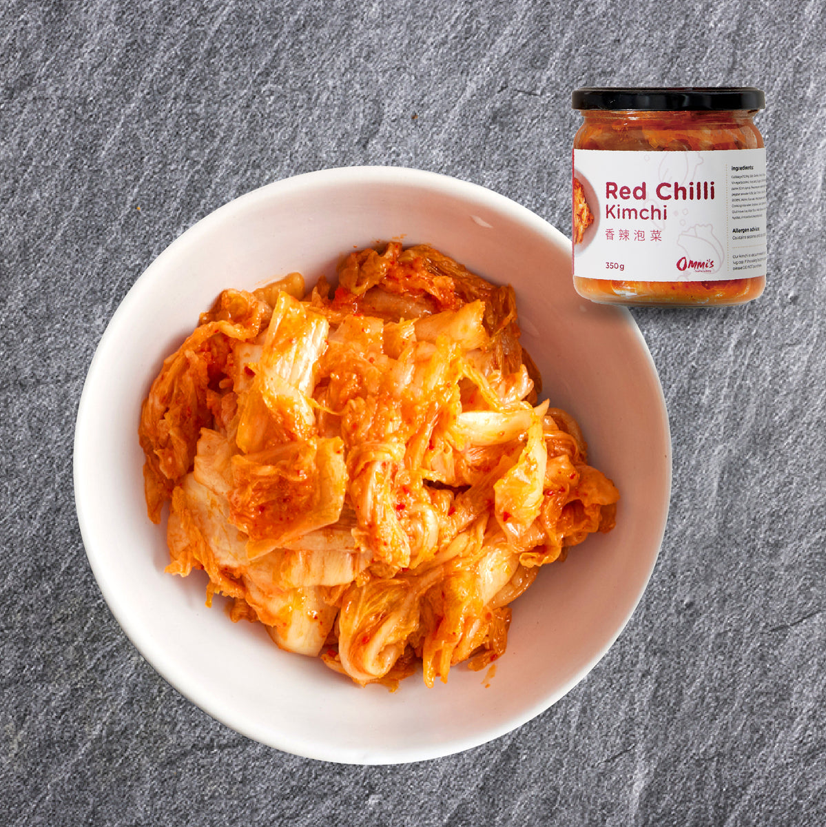 Red Chilli Kimchi | 香辣泡菜– Ommi's Foods