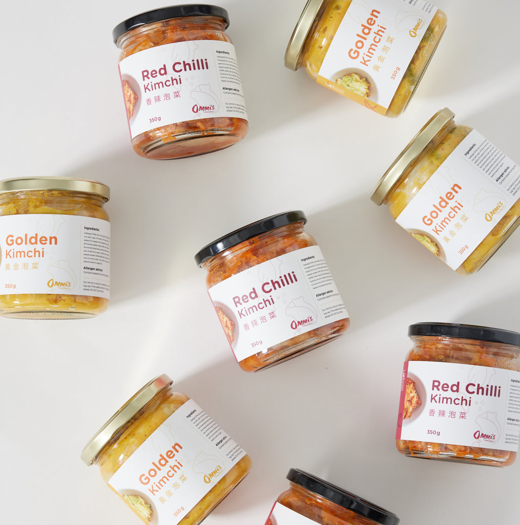 New package of Ommi's Kimchi