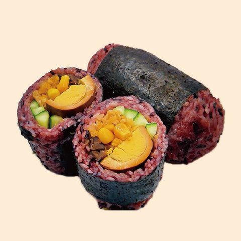 Shiitake Mushroom,corn & Egg rice ball | 香菇玉米蛋飯糰 (素)