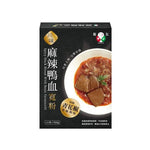 FY Spicy Duck Blood w/Bean Noo 590g | 飯友 川味麻辣鴨血寬粉 590g