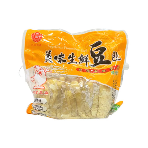 Vegetarian Frozen Bean Curd | 素國 美味生鮮豆包 500g