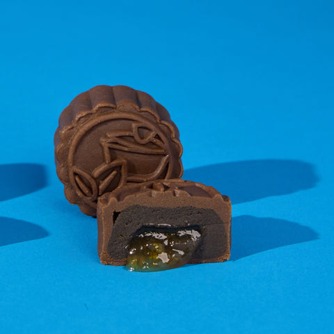Oolong Tea with Osmanthus Lava Mooncake 60g 1 pack | 烏龍茶桂花流心月餅 60g 單顆裝