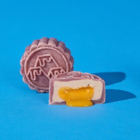 Taro and Salty Yolk Lava Mooncake 60g 1 pack | 芋泥奶黄流心月餅 60g 單顆裝