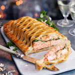 Salmon Wellington with Herb Béchamel Sauce | 鮭魚威靈頓佐香料奶油醬 (FROZEN)