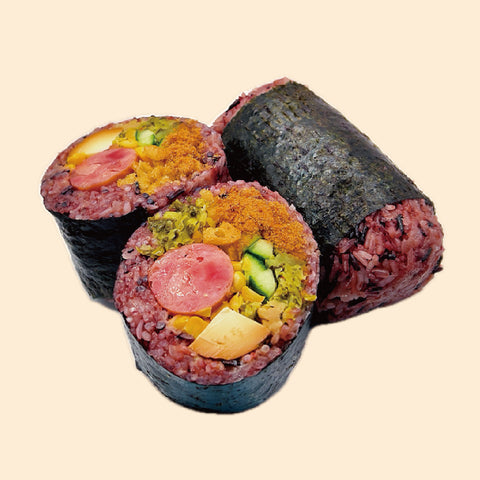 Taiwanese Sausage rice ball | 整支台灣香腸飯糰