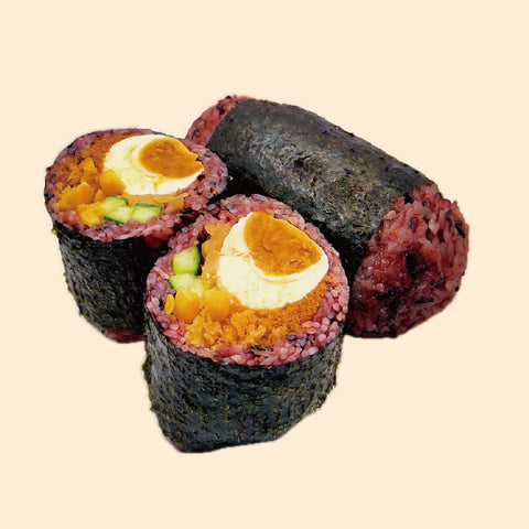 Golden salted Duck Egg rice ball | 金沙鹹鴨蛋飯糰