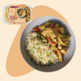 Satay Chicken with Fried Rice  | 沙爹雞配炒飯