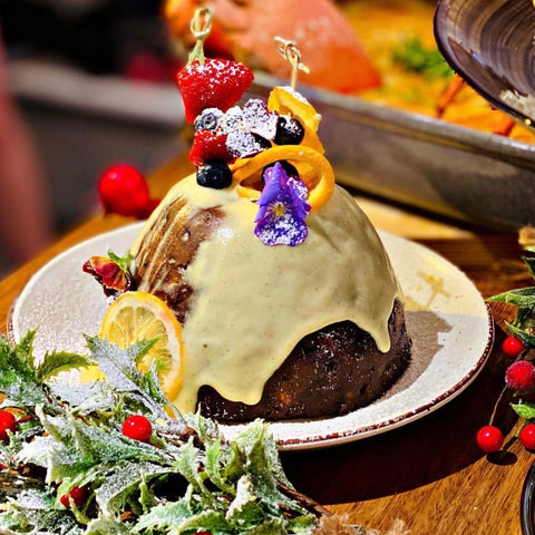Ommi's Christmas Pudding with Vanilla anglaise | 經典聖誕布丁左香草卡士達